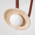 Load image into Gallery viewer, Light Rail Leather Pendant Lamp
