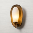 Load image into Gallery viewer, Laurel Blossom Alabaster Wall Sconce