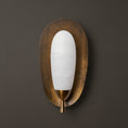 Load image into Gallery viewer, Laurel Blossom Alabaster Wall Sconce