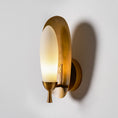 Load image into Gallery viewer, Laurel Blossom Glass Wall Sconce