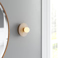 Load image into Gallery viewer, Leigha Alabaster Wall Lamp