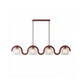 Load image into Gallery viewer, Lenox Linear Glass Chandelier