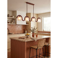 Load image into Gallery viewer, Lenox Linear Glass Chandelier