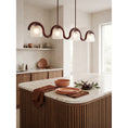 Load image into Gallery viewer, Lenox Linear Glass Chandelier