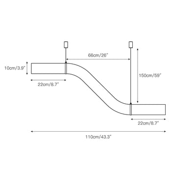 Liberty Alabaster Pendant Light – detail 4 — Dimension drawings 2