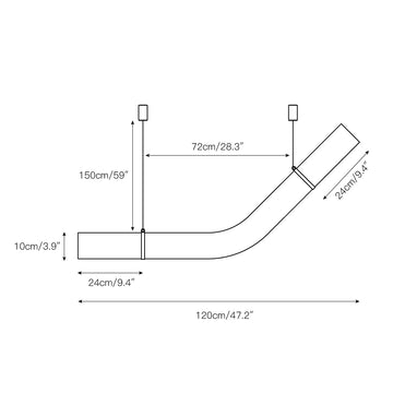Liberty Alabaster Pendant Light – detail 5 — Dimension drawings 3