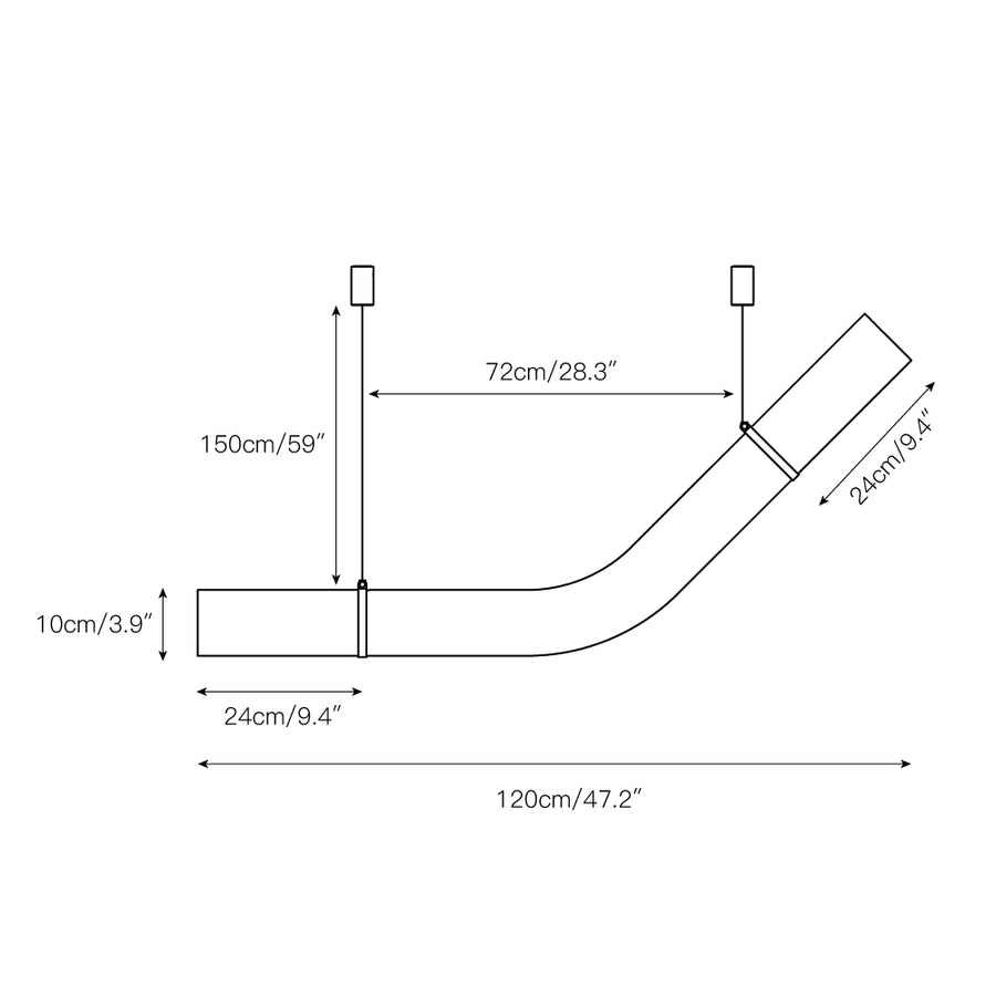 Liberty Alabaster Pendant Light – detail 5 — Dimension drawings 3