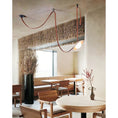 Load image into Gallery viewer, Light Rail Leather Pendant Lamp