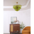 Bild in Galerie-Betrachter laden, Lotus Leaf Layered Glass Chandelier