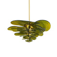 Charger l'image dans la visionneuse de la galerie, Lotus Leaf Layered Glass Chandelier