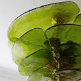 Bild in Galerie-Betrachter laden, Lotus Leaf Layered Glass Chandelier