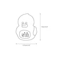 Load image into Gallery viewer, Little Duck Clock & Lamp (built-in battery)