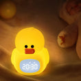 Load image into Gallery viewer, Little Duck Clock & Lamp (built-in battery)