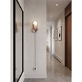 Load image into Gallery viewer, Lucie Red Plug-in Wall Lamp