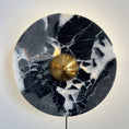 Load image into Gallery viewer, Lucie Marble Plug-in Wall Lamp