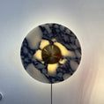 Load image into Gallery viewer, Lucie Marble Plug-in Wall Lamp