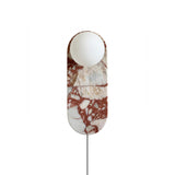 Lucie Red Plug-in Wandlamp