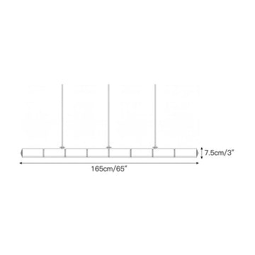 Lunvex Alabaster Linear Pendant Lamp – detail 5 — Dimension drawings 3