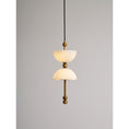 Charger l'image dans la visionneuse de la galerie, Lyra Alabaster Pendant Lamp