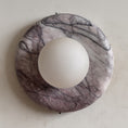 Load image into Gallery viewer, Orli Grey Marble Sconce