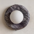 Load image into Gallery viewer, Orli Grey Marble Sconce