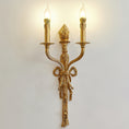 Load image into Gallery viewer, Madeleine Brass Wall Lamp