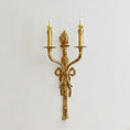 Load image into Gallery viewer, Madeleine Brass Wall Lamp