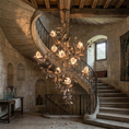 Load image into Gallery viewer, Magnolia Grandiflora Chandelier