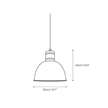 Makson Pendant Lamp – detail 3 — Dimension drawings 1