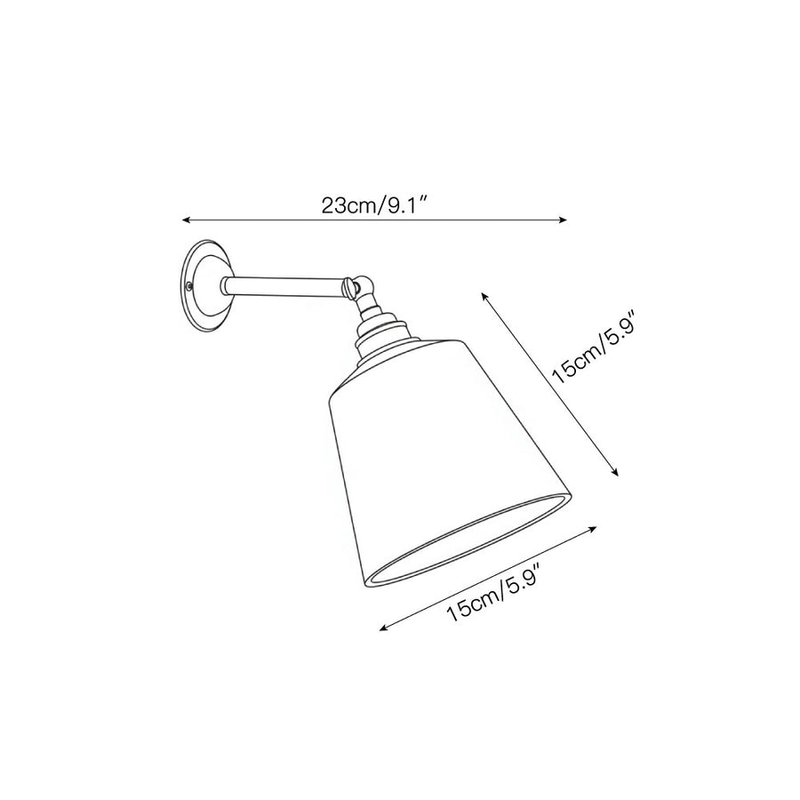 Applique Manston Bell — Dimension drawings 1