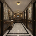 Load image into Gallery viewer, Marble Round Ceiling Lamp