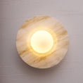 Load image into Gallery viewer, Marble Travertine Jade Wall Lamp