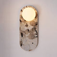 Load image into Gallery viewer, Marble Travertine Jade Wall Lamp