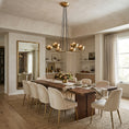 Load image into Gallery viewer, Callisto Brass Chandelier