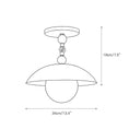 Load image into Gallery viewer, Marie Petite Surface Ceiling Lamp