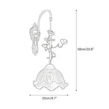 Marilee Wall Lamp – detail 3 — Dimension drawings 1