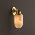 Load image into Gallery viewer, Marine Alabaster Wall Sconce