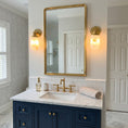 Load image into Gallery viewer, Marine Alabaster Wall Sconce