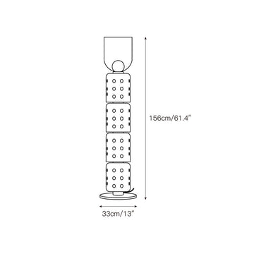 Marlon Floor Lamp – detail 3 — Dimension drawings 1