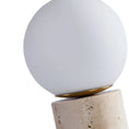 Load image into Gallery viewer, Maxax Deeluxe Travertine Table Lamp