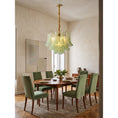 Load image into Gallery viewer, Confetti Glass Tiered Chandelier