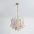 Load image into Gallery viewer, Confetti Glass Tiered Chandelier