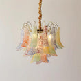 Load image into Gallery viewer, Confetti Glass Tiered Chandelier