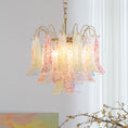 Load image into Gallery viewer, Confetti Glass Tiered Chandelier