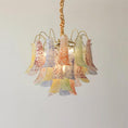 Load image into Gallery viewer, Confetti Glass Tiered Chandelier