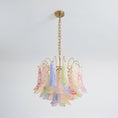 Load image into Gallery viewer, Mazzega Murano Glass Chandelier
