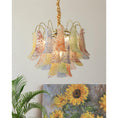 Load image into Gallery viewer, Confetti Glass Tiered Chandelier