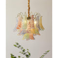 Load image into Gallery viewer, Confetti Glass Tiered Chandelier