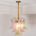 Load image into Gallery viewer, Confetti Glass Tiered Chandelier