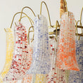 Load image into Gallery viewer, Confetti Glass Tiered Chandelier